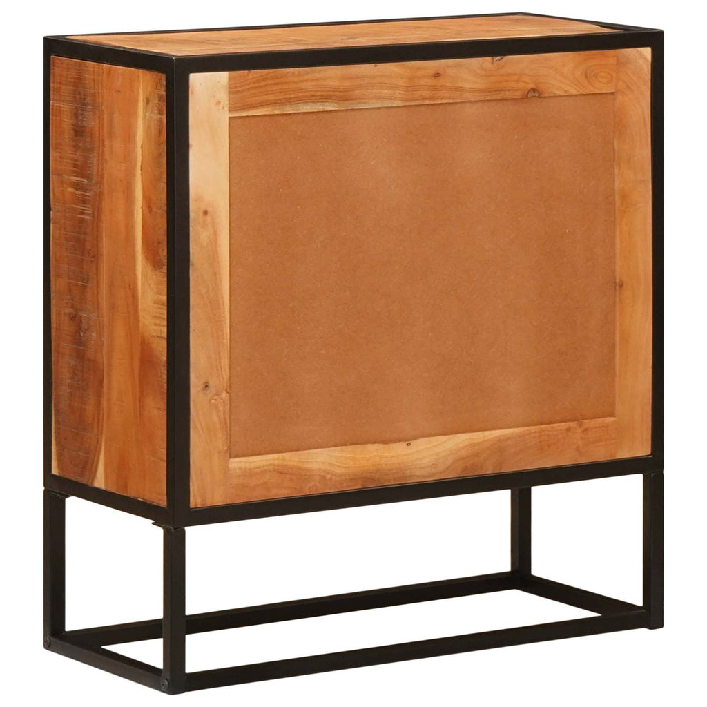 vidaXL Bufet Beta Naturalny 70 x 30 x 75 cm Lite Drewno Akacji
