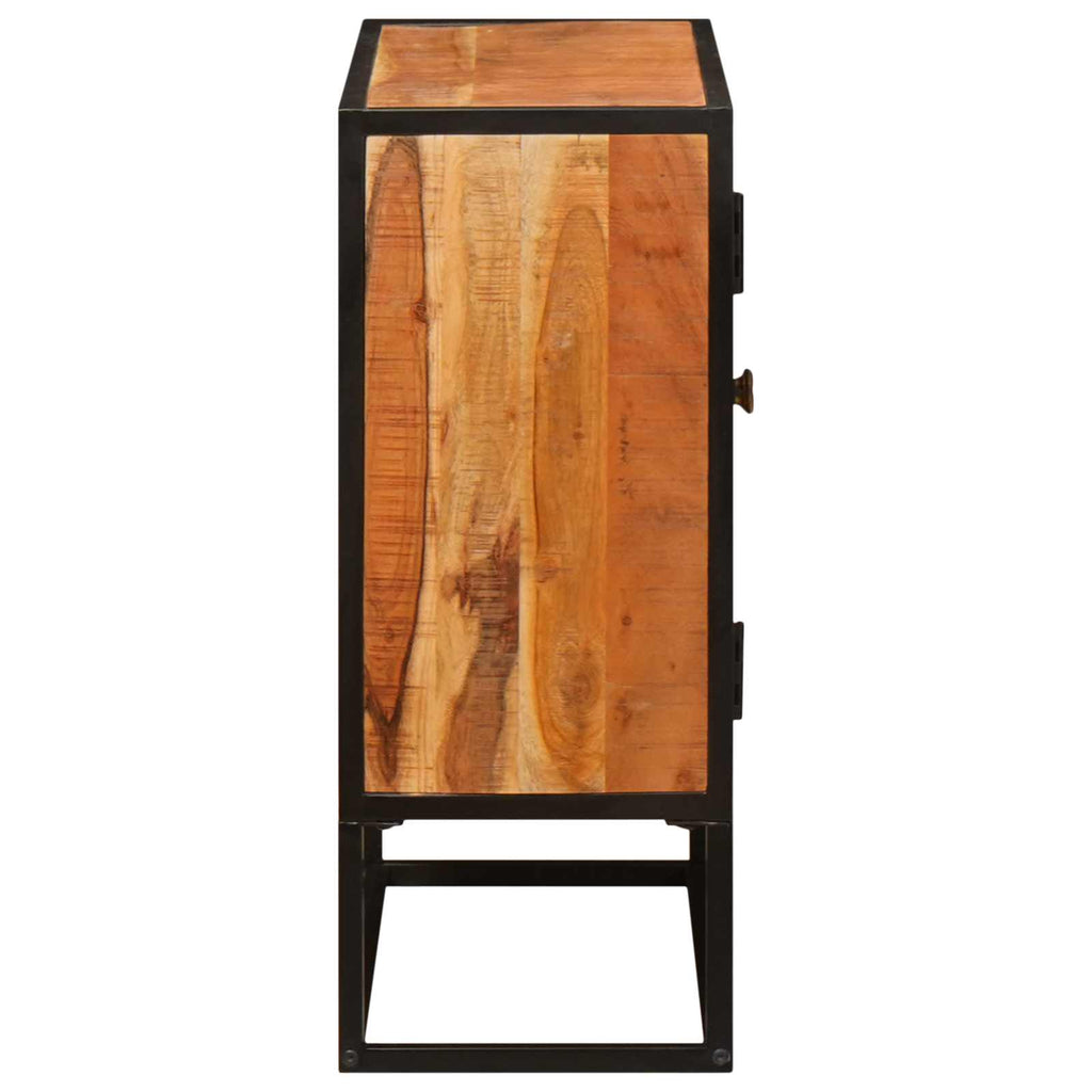 vidaXL Bufet Beta Naturalny 70 x 30 x 75 cm Lite Drewno Akacji