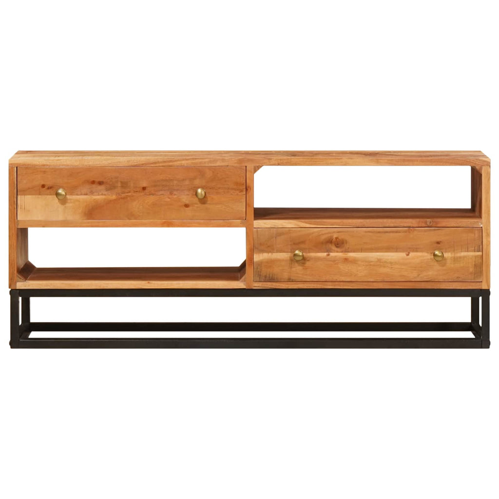 vidaXL Szafka pod telewizor z szufladą Naturalny 110 x 30 x 44 cm