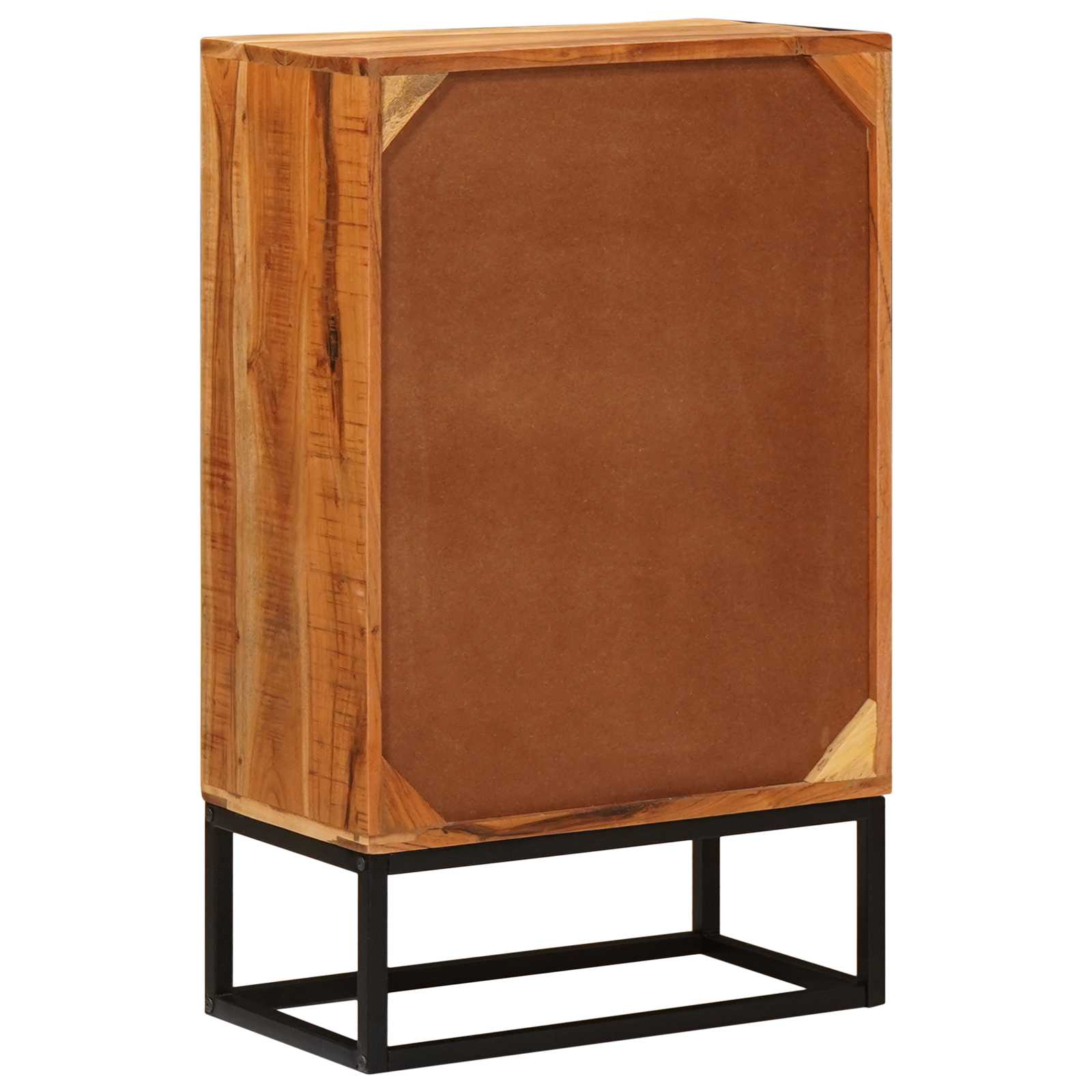 vidaXL Komoda z szufladą Naturalny 55 x 30 x 90 cm Lite Drewno Akacji