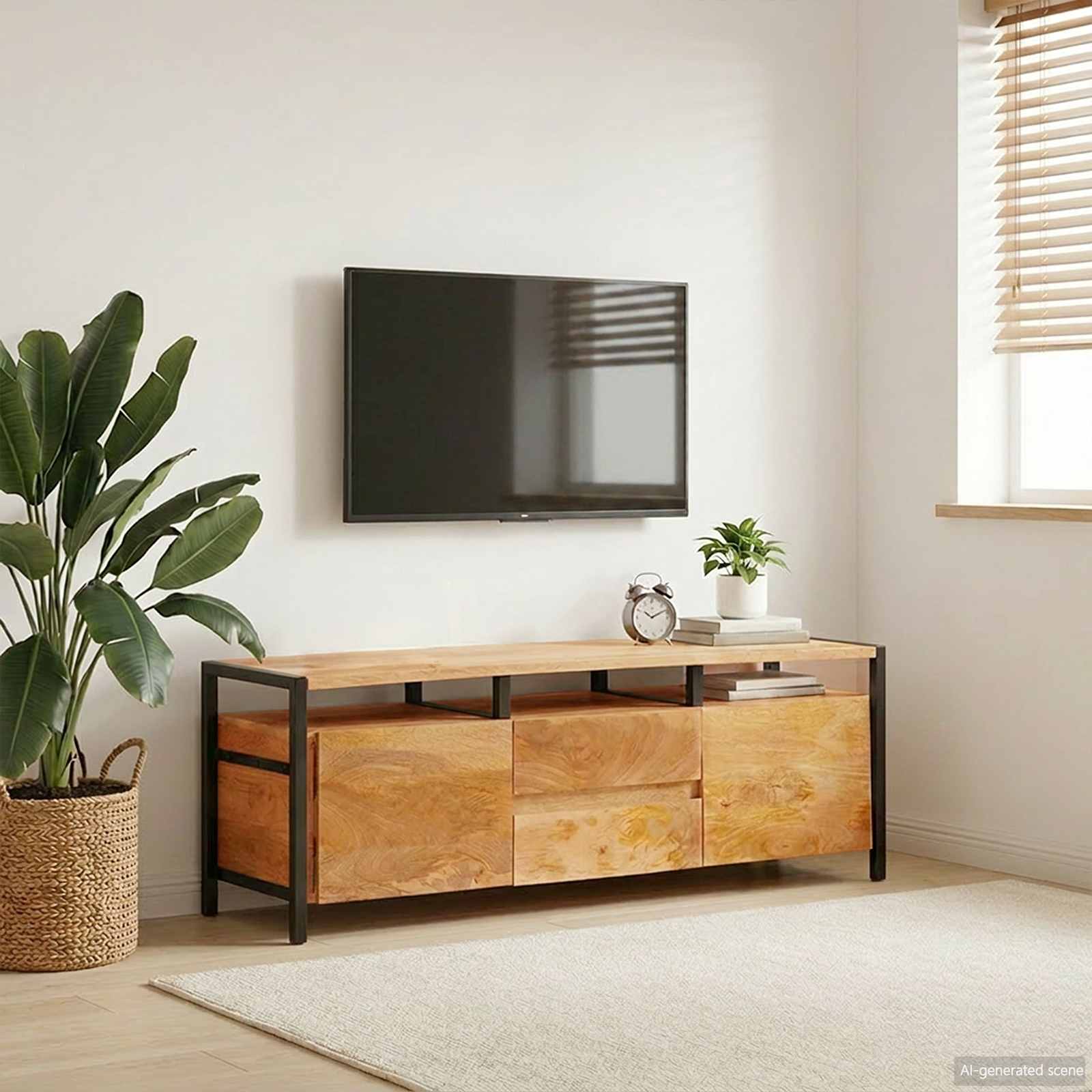 vidaXL Szafy do przechowywania Brązowy 110 x 30 x 40 cm Drewno z mango