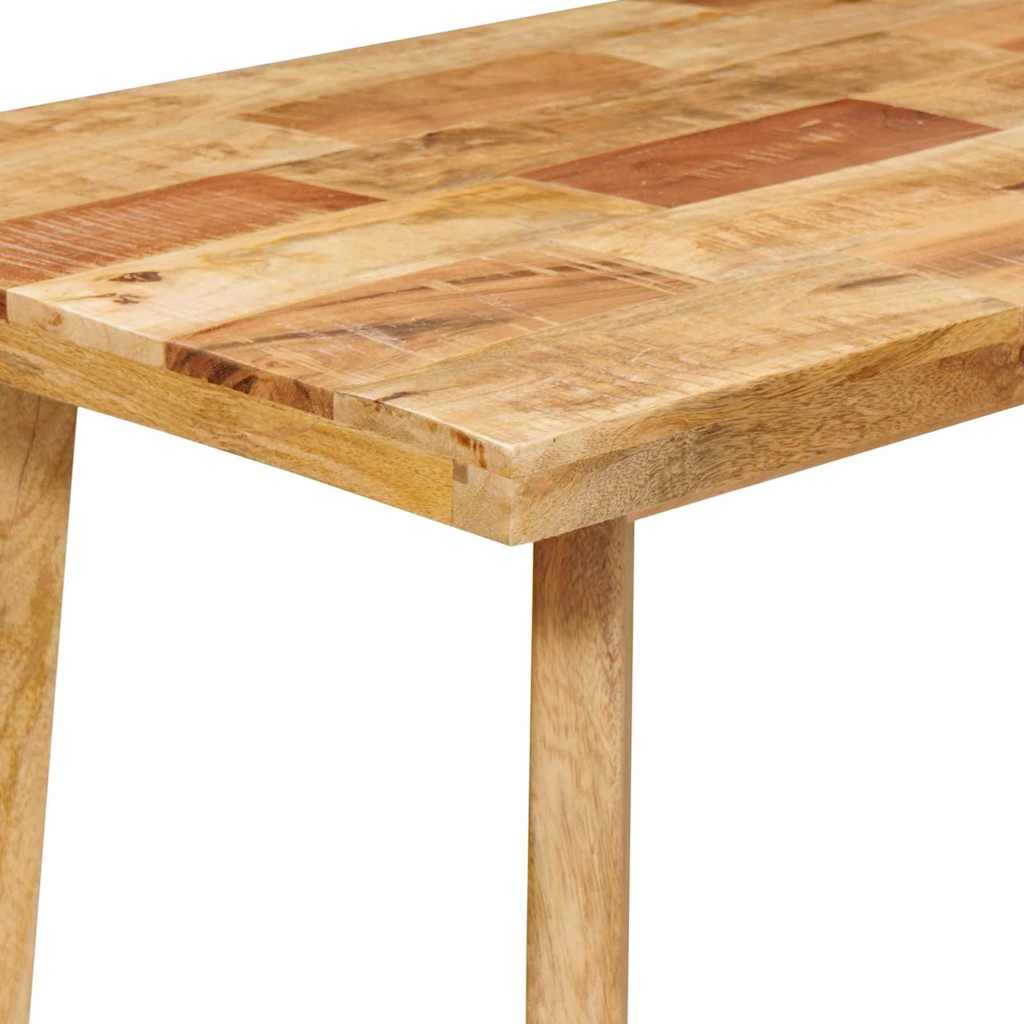 vidaXL Stół jadalniany Naturalny 100 x 55 x 75 cm Drewno z mango