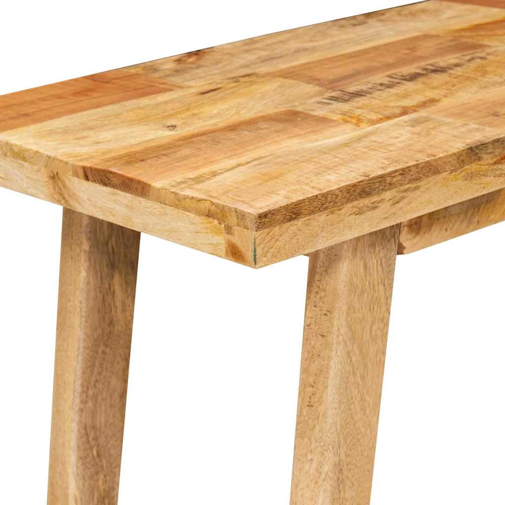 vidaXL Stół jadalniany Naturalny 100 x 35 x 75 cm Drewno z mango
