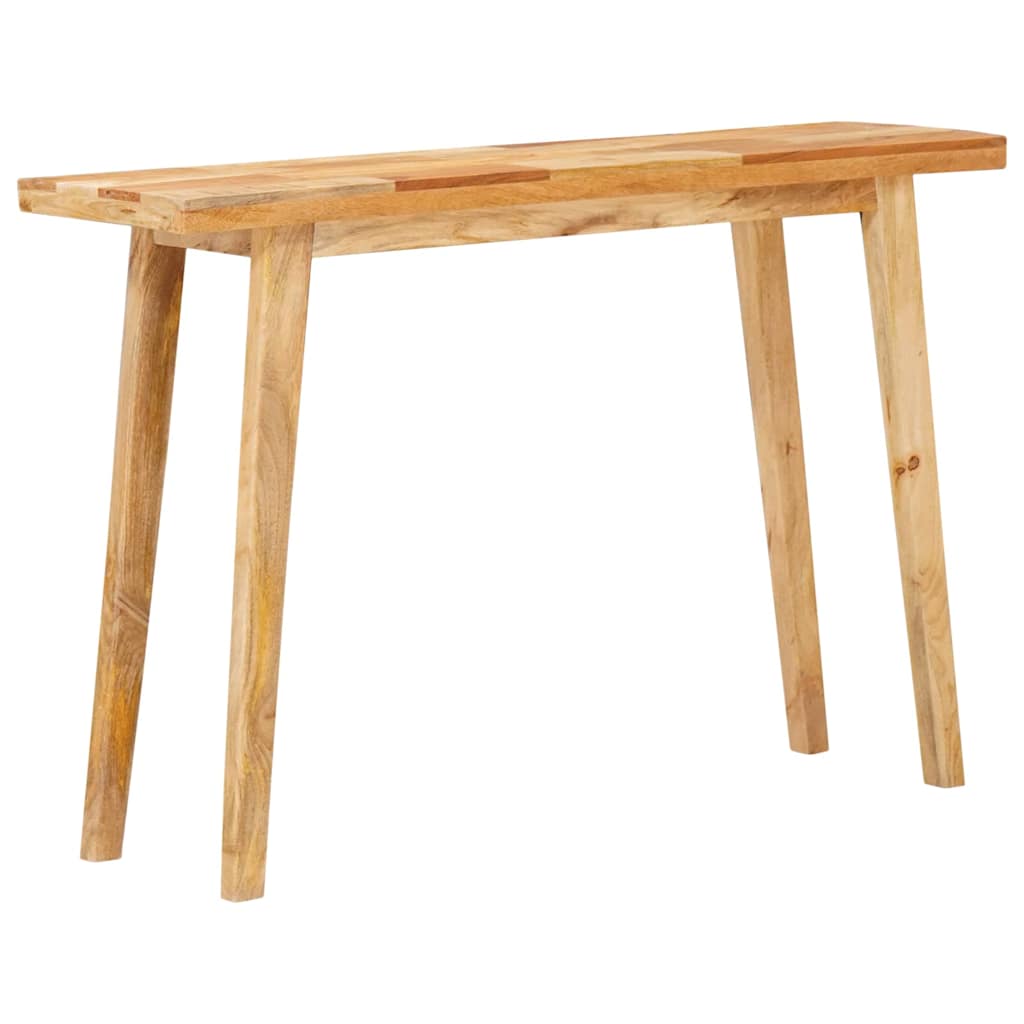 vidaXL Stół jadalniany Naturalny 100 x 35 x 75 cm Drewno z mango