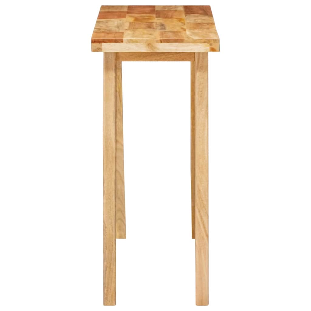 vidaXL Stół jadalniany Naturalny 100 x 35 x 75 cm Drewno z mango