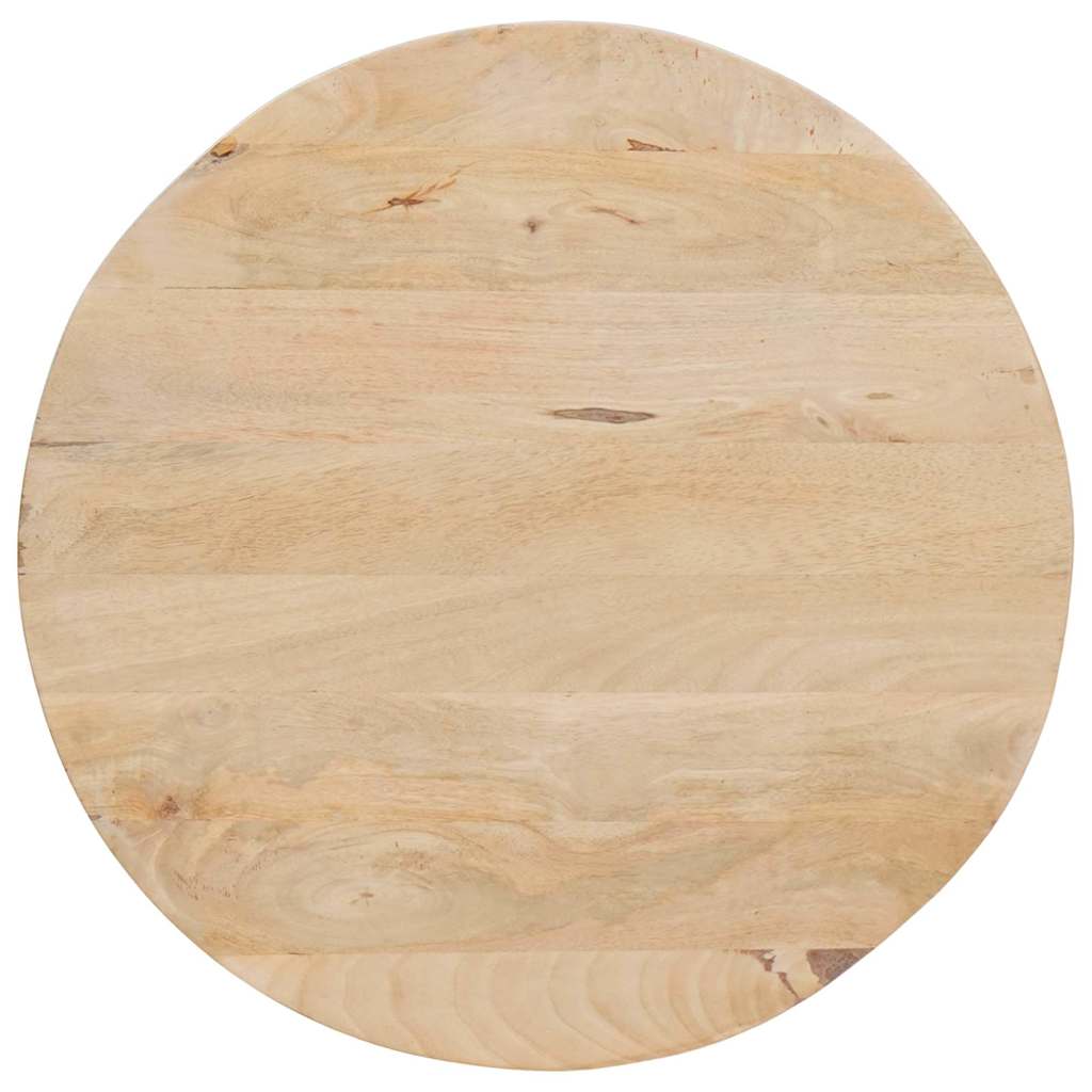 vidaXL Nesting Stoły Kawowe 3 pcs Brązowy Lite drewno mango i stal