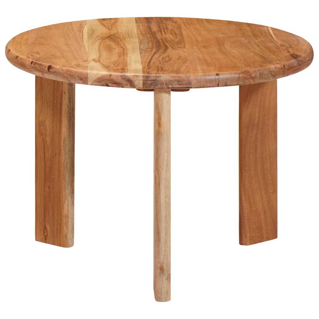 vidaXL Nesting Stoły Kawowe 2 pcs Brązowy Lite Drewno Akacji