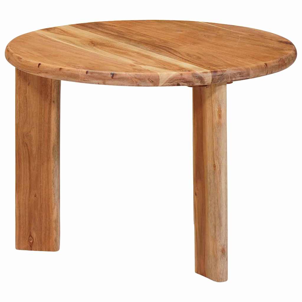 vidaXL Nesting Stoły Kawowe 2 pcs Brązowy Lite Drewno Akacji