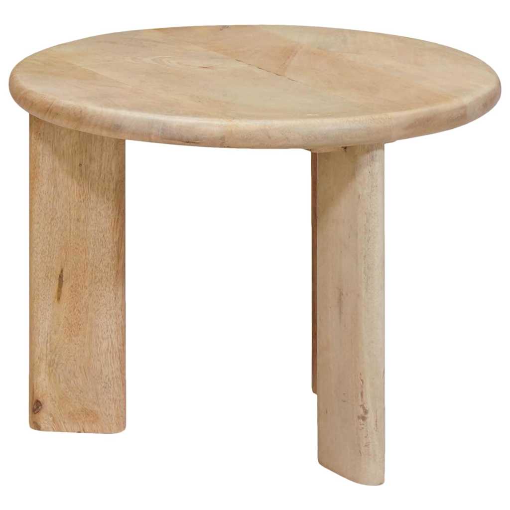 vidaXL Nesting Stoły Kawowe 2 pcs Czarny Drewno z mango