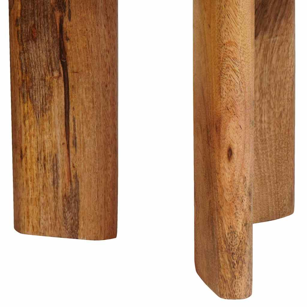vidaXL Nesting Stoły Kawowe 3 pcs Brązowy Drewno z mango