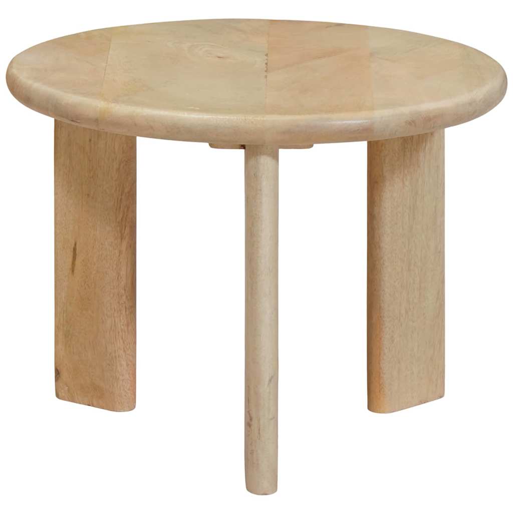 vidaXL Nesting Stoły Kawowe 3 pcs Czarny Drewno z mango