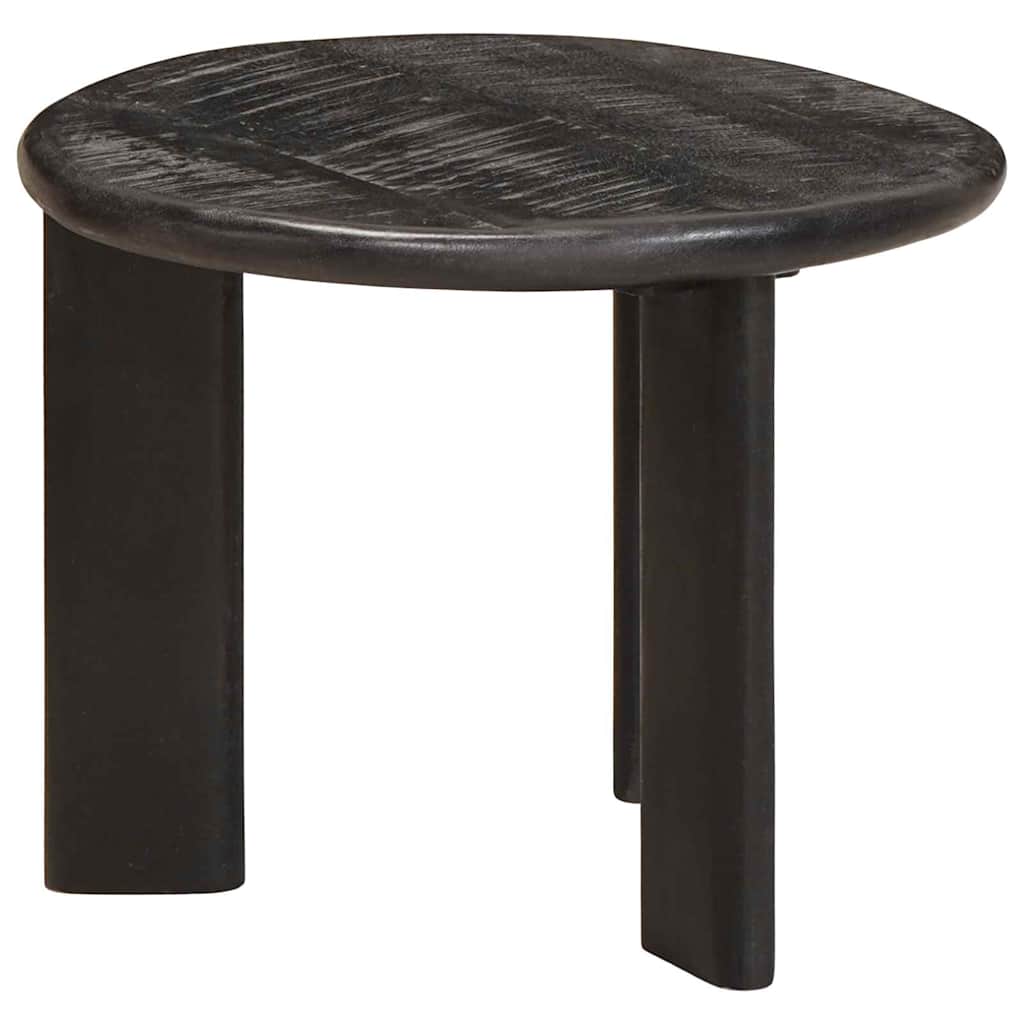 vidaXL Nesting Stoły Kawowe 3 pcs Biały Drewno z mango