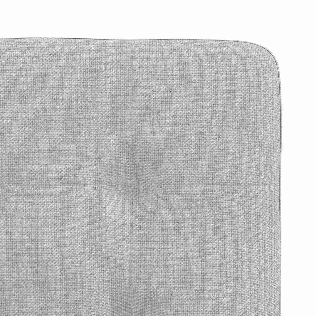 vidaXL Krzesła do jadalni 2 szt. Tkanina Cloud Grey