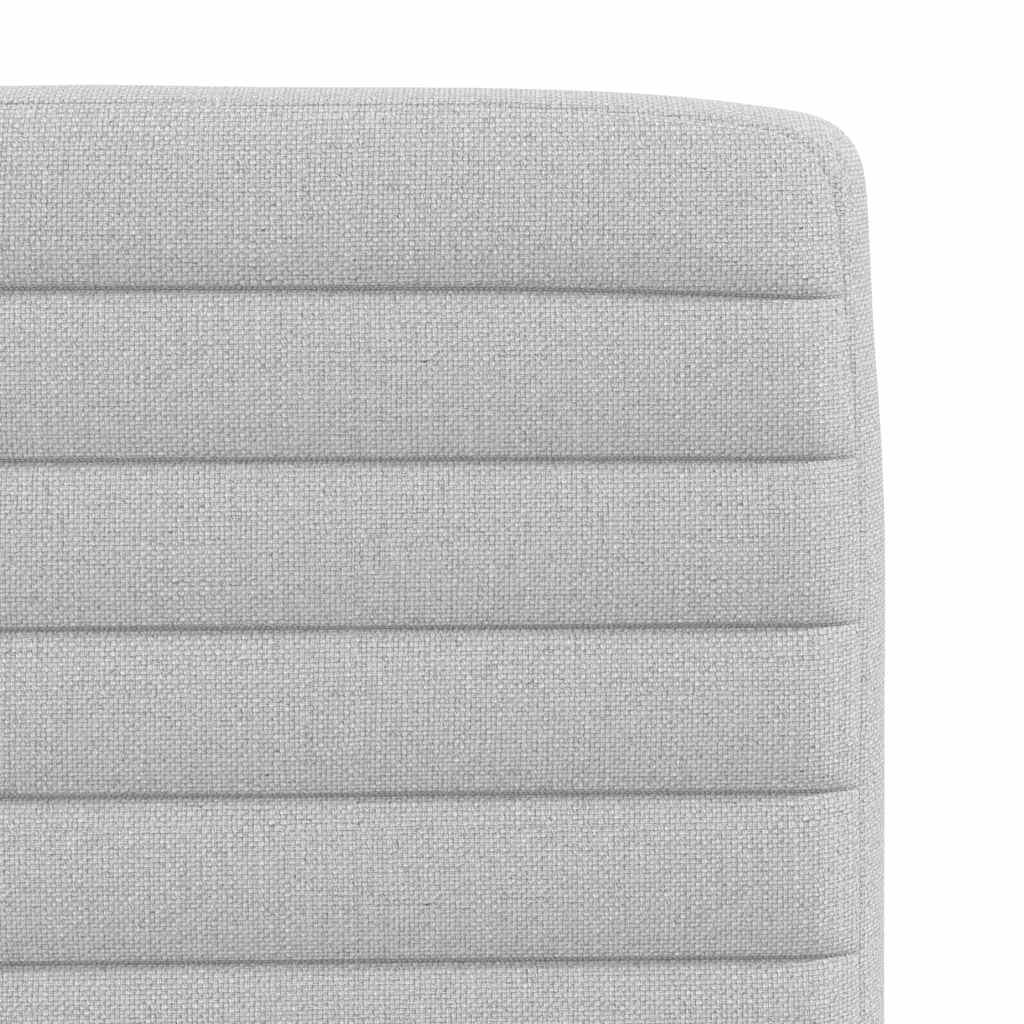 vidaXL Krzesła do jadalni 2 szt. Tkanina Cloud Grey