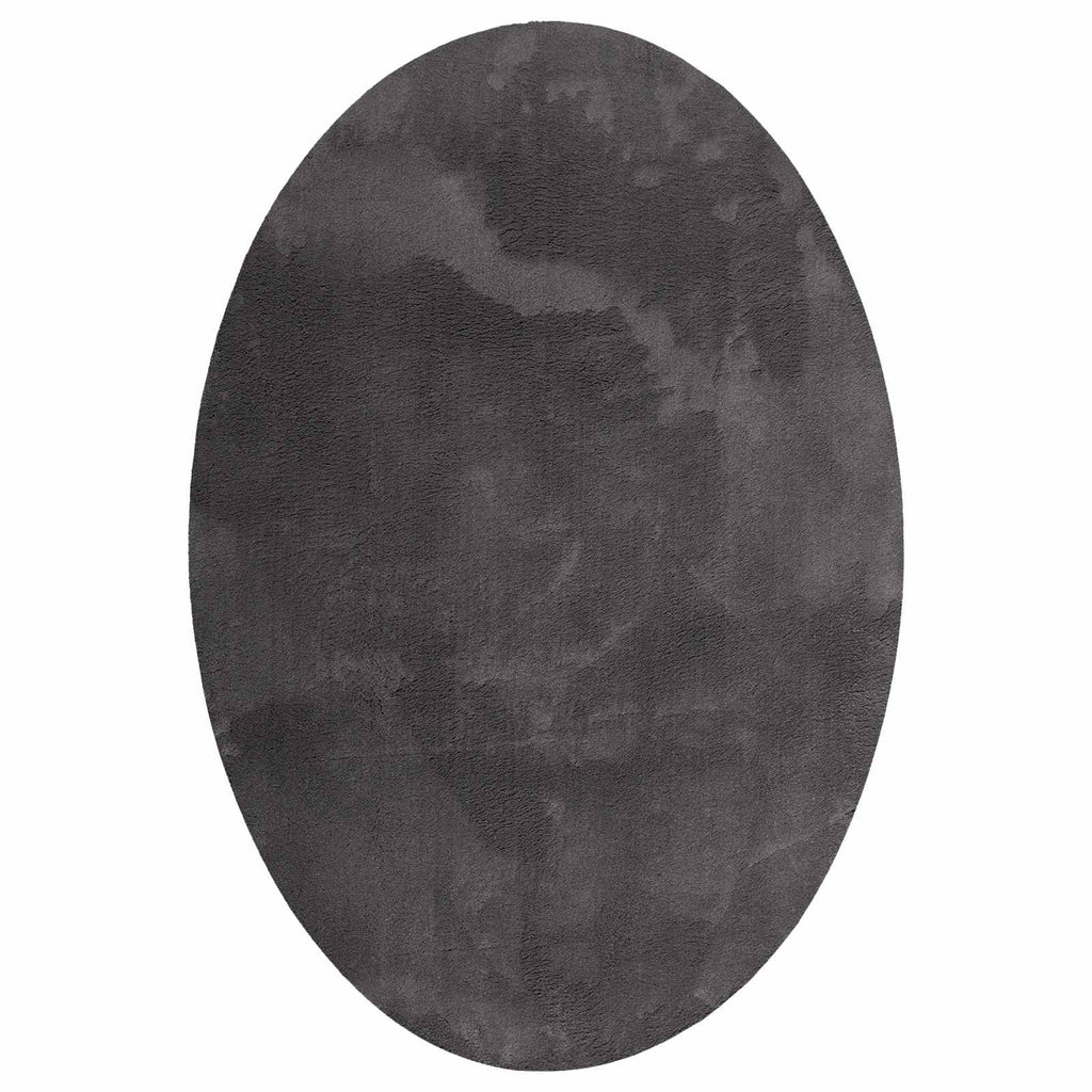 vidaXL Dywany pokojowe HUARTE Antracyt 140 x 200 cm 100% poliester