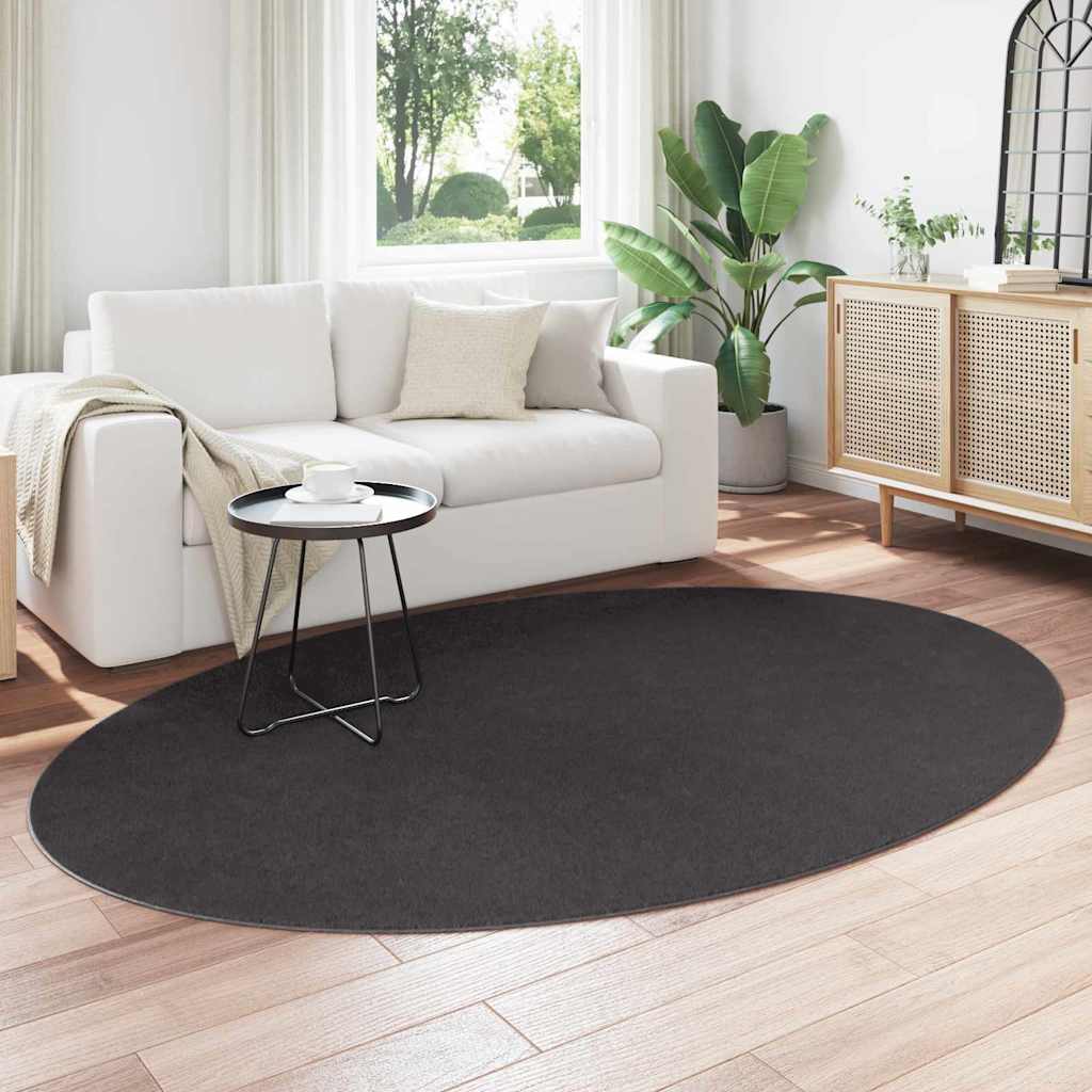vidaXL Dywany pokojowe HUARTE Antracyt 160 x 230 cm 100% poliester