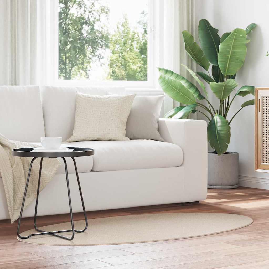 vidaXL Dywan HUARTE Beżowy 80 x 150 cm 100% poliester