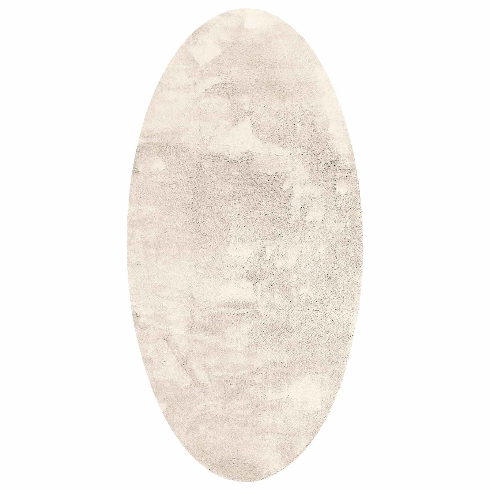 vidaXL Dywany pokojowe Owalny HUARTE Beżowy 100 x 200 cm
