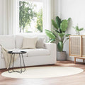 vidaXL Dywany pokojowe HUARTE Kremowy 140 x 200 cm 100% poliester