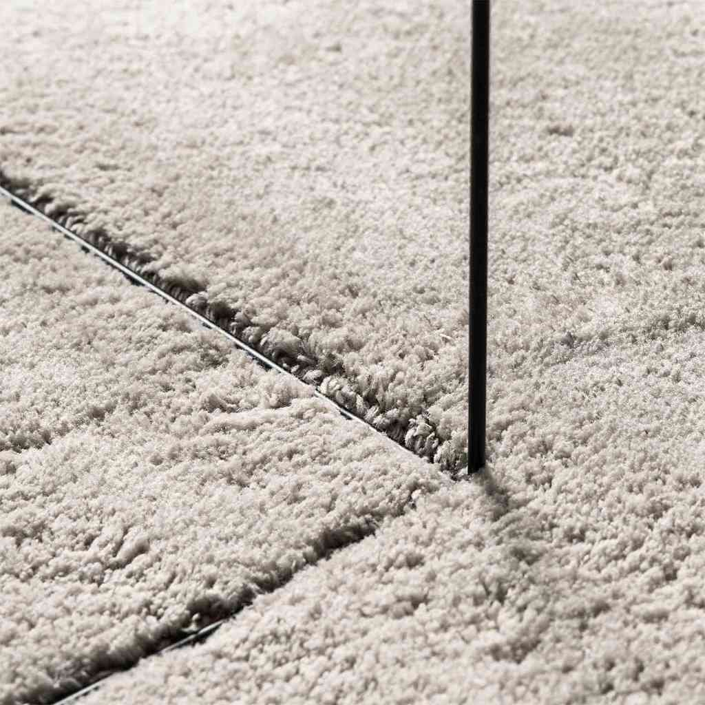 vidaXL Dywan HUARTE piaskowy 100 x 200 cm 100% poliester