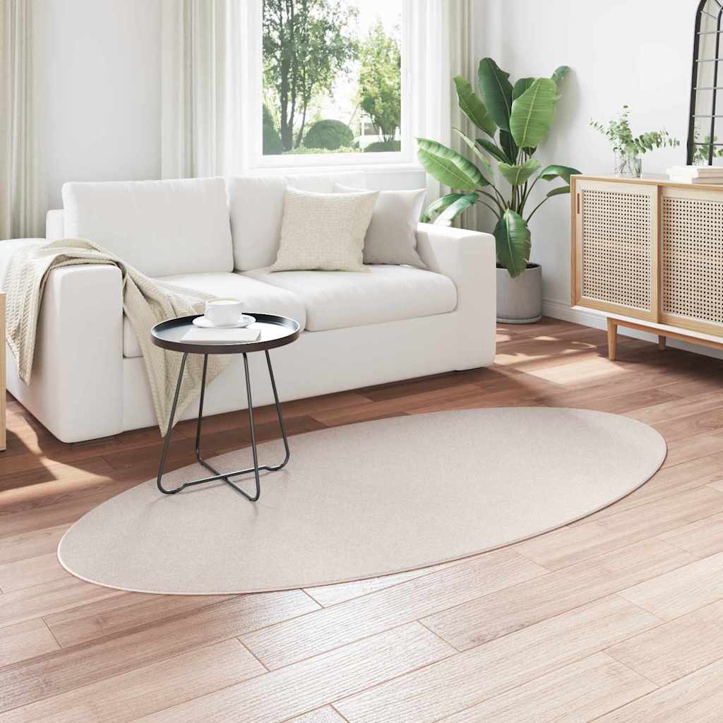 vidaXL Dywan HUARTE piaskowy 100 x 200 cm 100% poliester