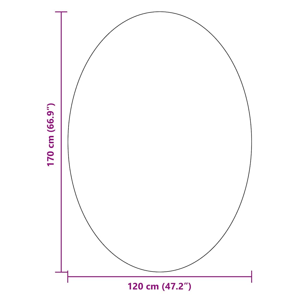 vidaXL Dywany pokojowe Owalny HUARTE Szary 120 x 170 cm 100% poliester