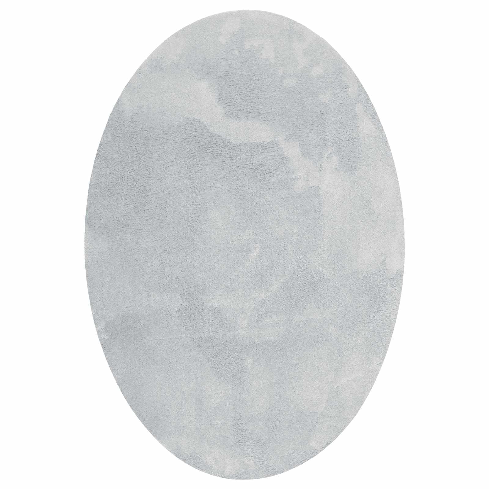 vidaXL Dywany pokojowe Owalny HUARTE Szary 160 x 230 cm 100% poliester