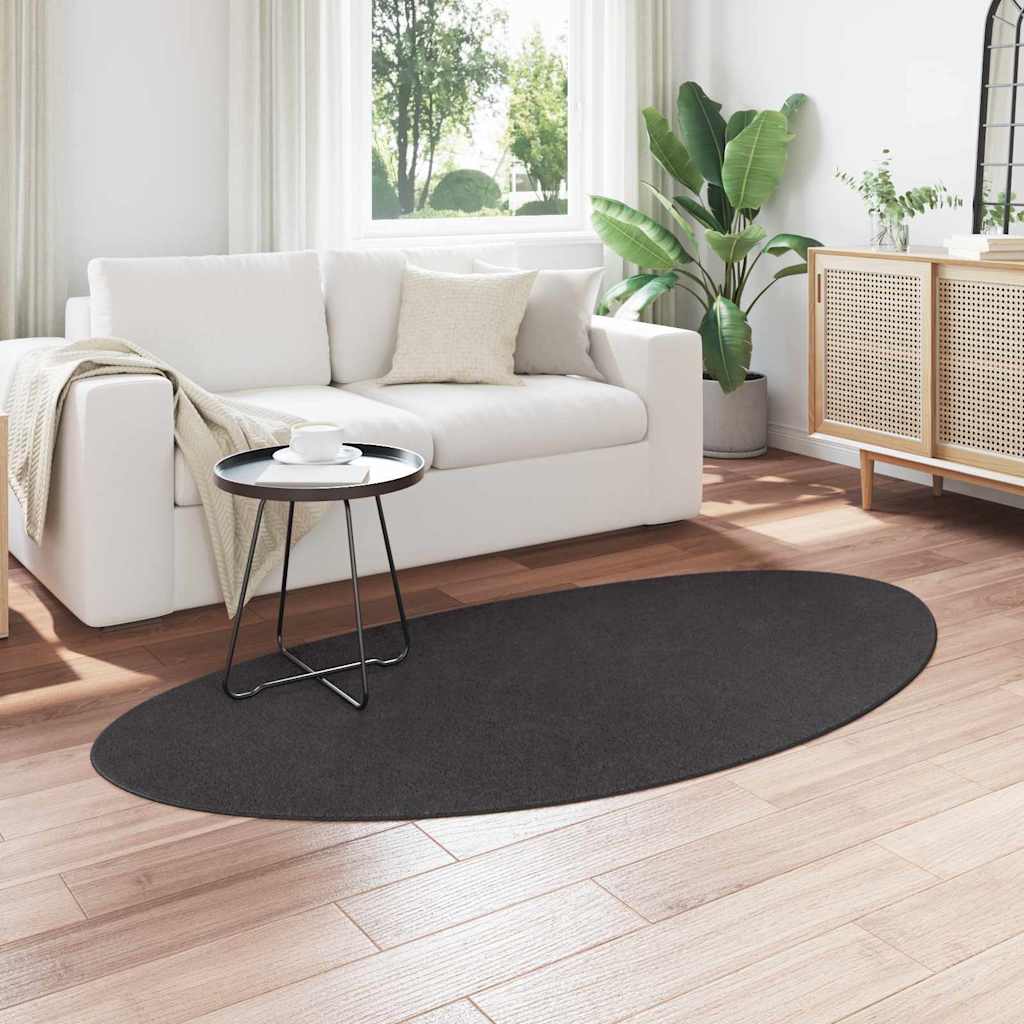 vidaXL Dywany pokojowe HUARTE Antracyt 100 x 200 cm Poliester