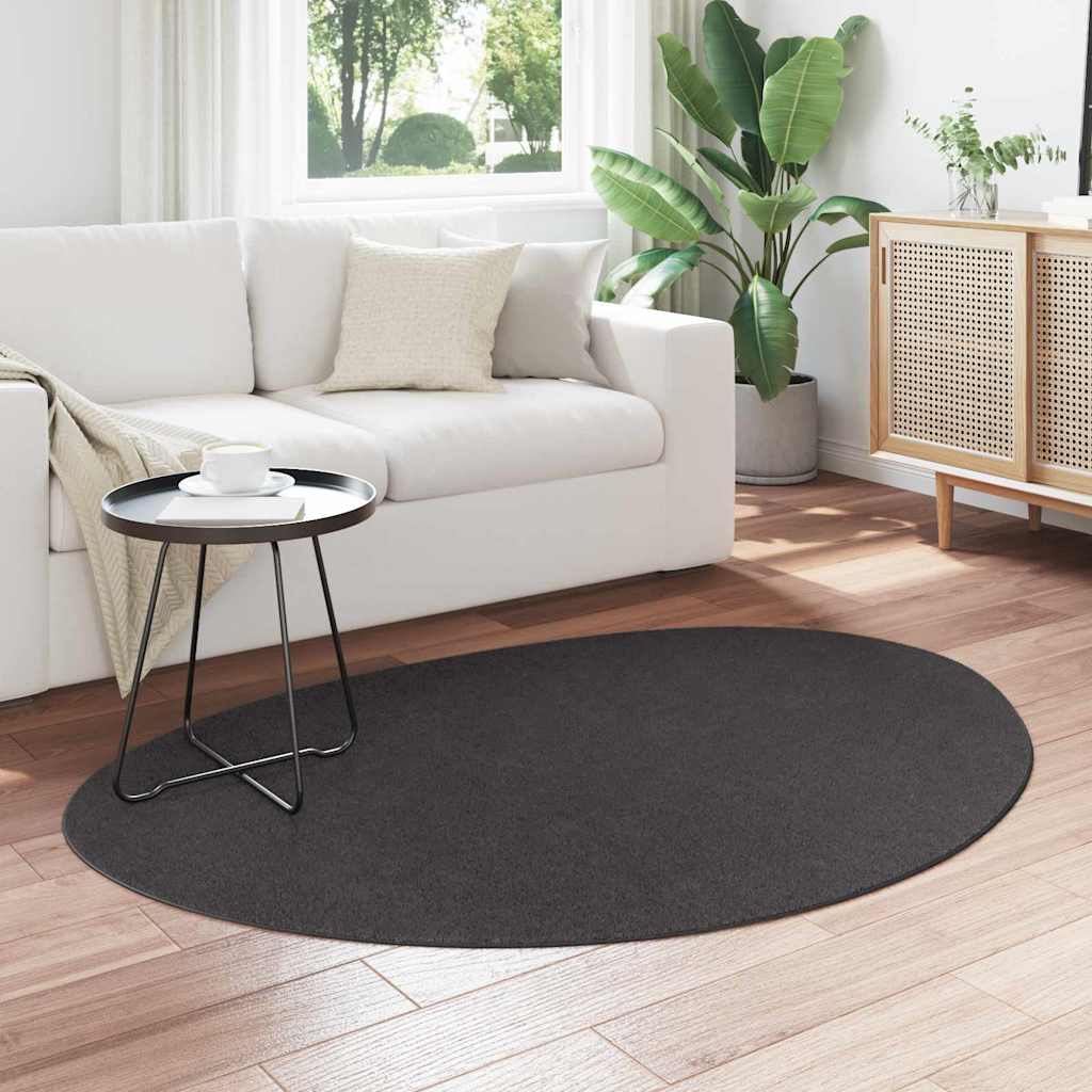vidaXL Dywany pokojowe HUARTE Antracyt 120 x 170 cm Poliester