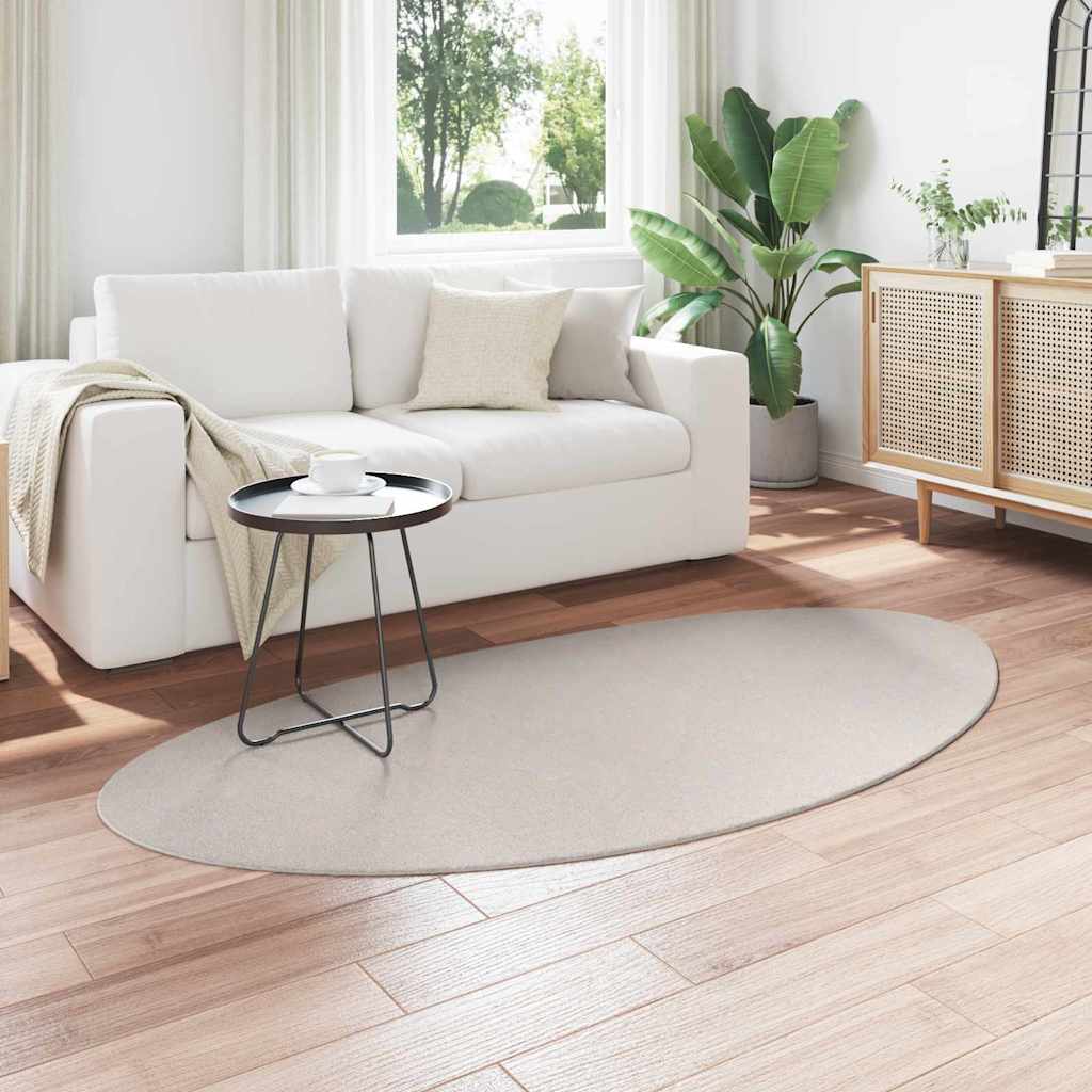 vidaXL Dywany pokojowe HUARTE piaskowy 100 x 200 cm Poliester