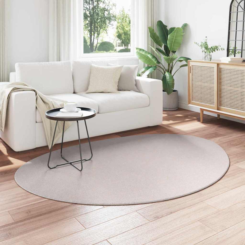 vidaXL Dywany pokojowe HUARTE piaskowy 140 x 200 cm Poliester