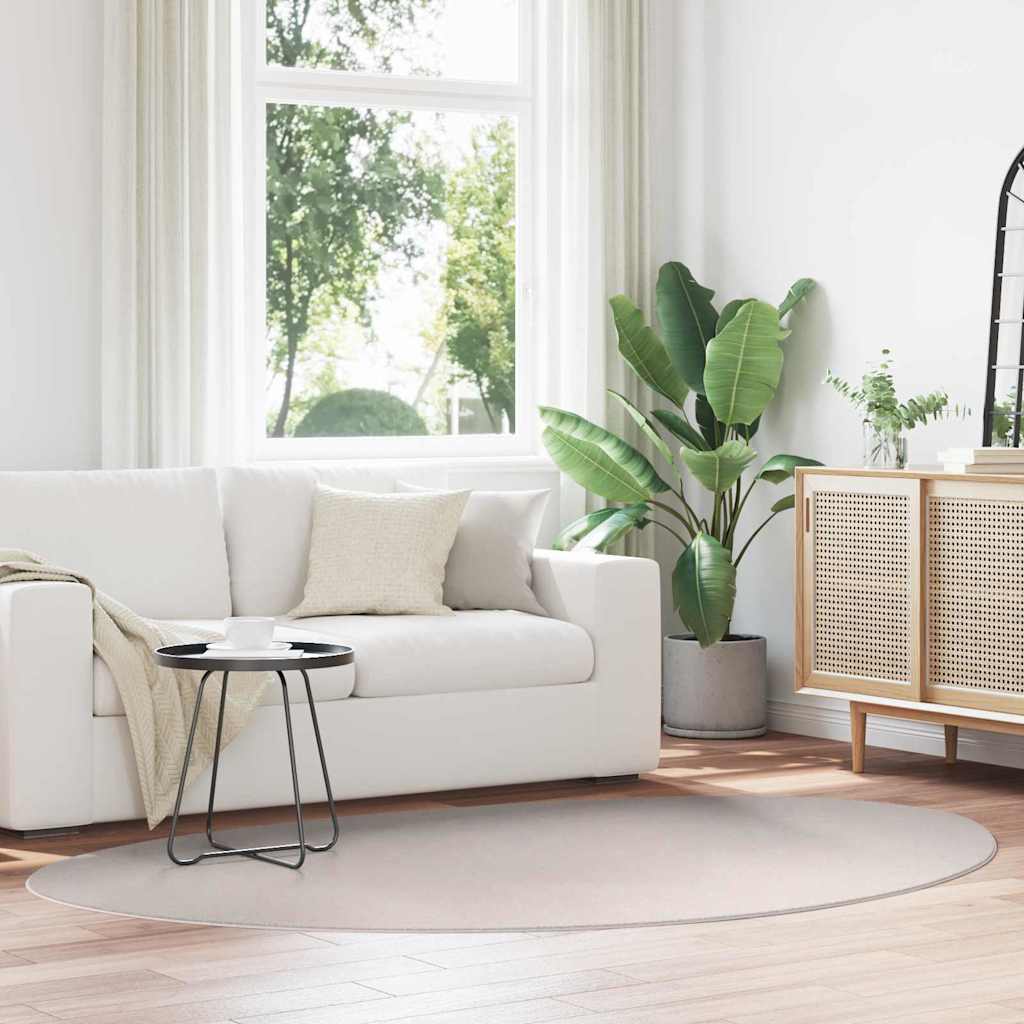 vidaXL Dywany pokojowe HUARTE piaskowy 160 x 230 cm Poliester