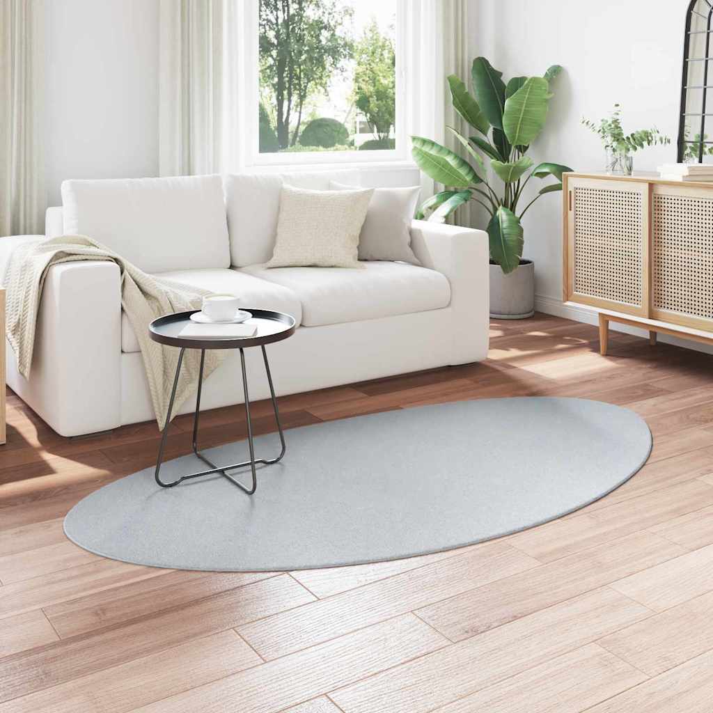 vidaXL Dywany pokojowe HUARTE Szary 100 x 200 cm Poliester