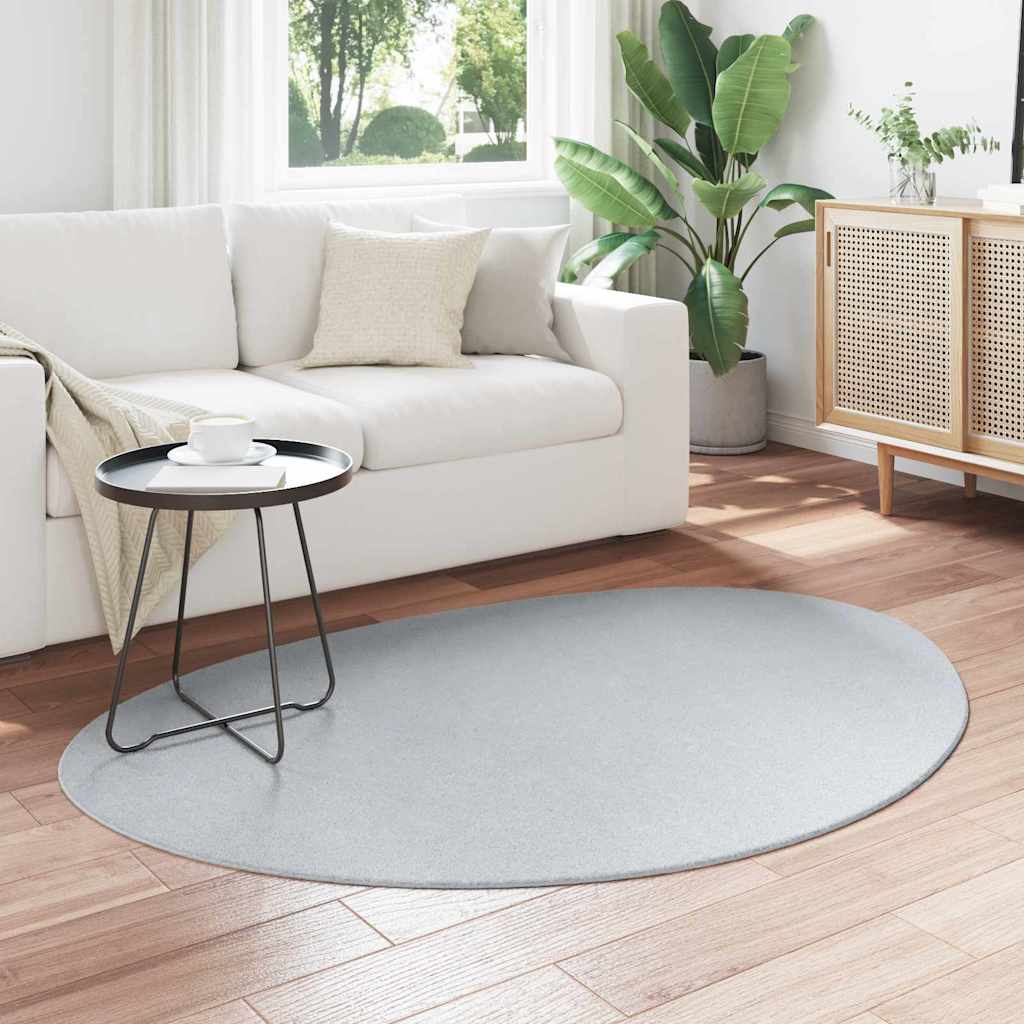 vidaXL Dywany pokojowe HUARTE Szary 120 x 170 cm Poliester