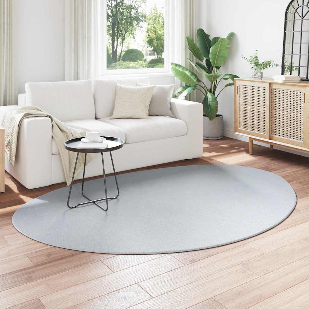 vidaXL Dywany pokojowe HUARTE Szary 160 x 230 cm Poliester
