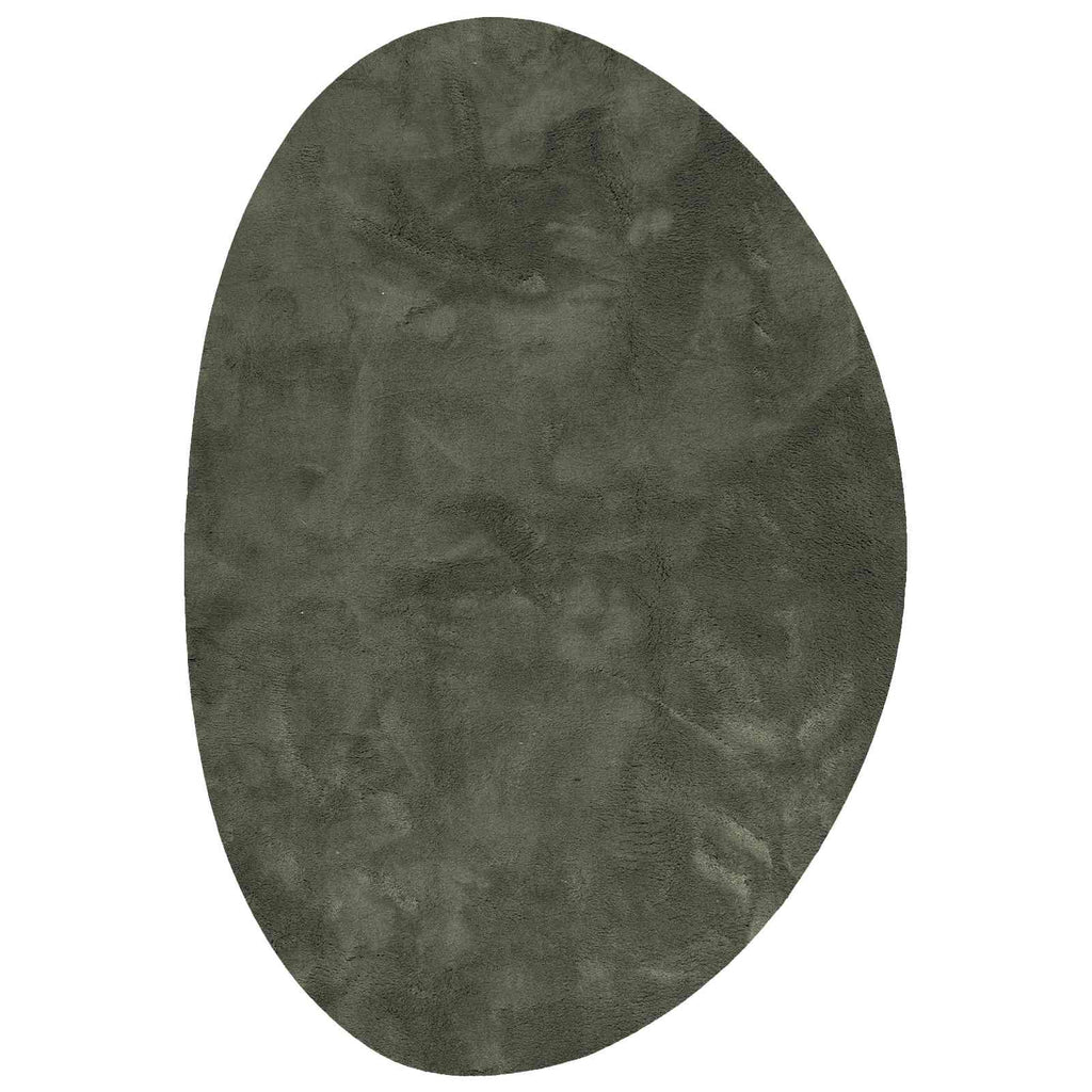 vidaXL Dywany pokojowe HUARTE Leśnozielony 140 x 200 cm Poliester
