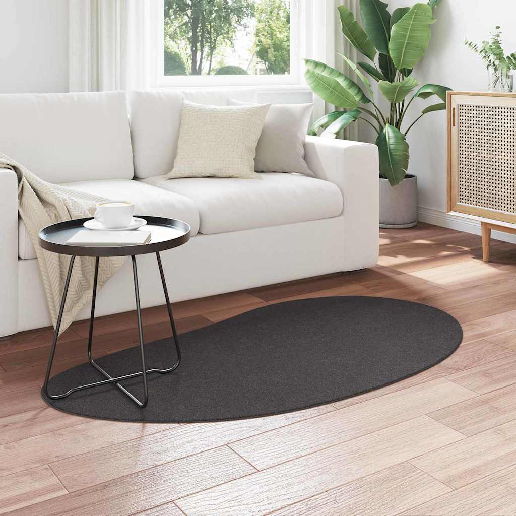 vidaXL Dywan HUARTE antracytowy 80 x 150 cm Poliester
