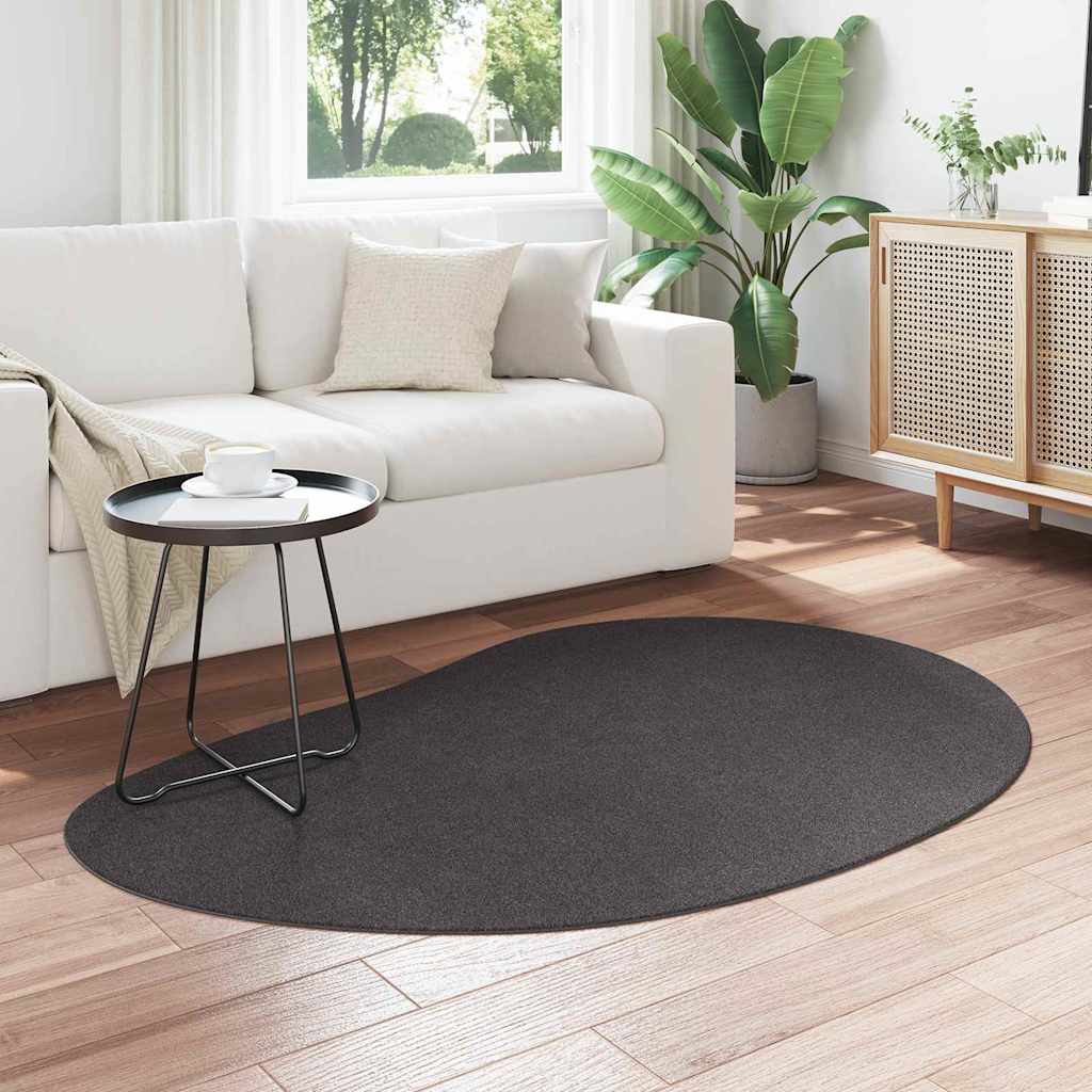 vidaXL Dywan HUARTE antracytowy 120 x 170 cm Poliester