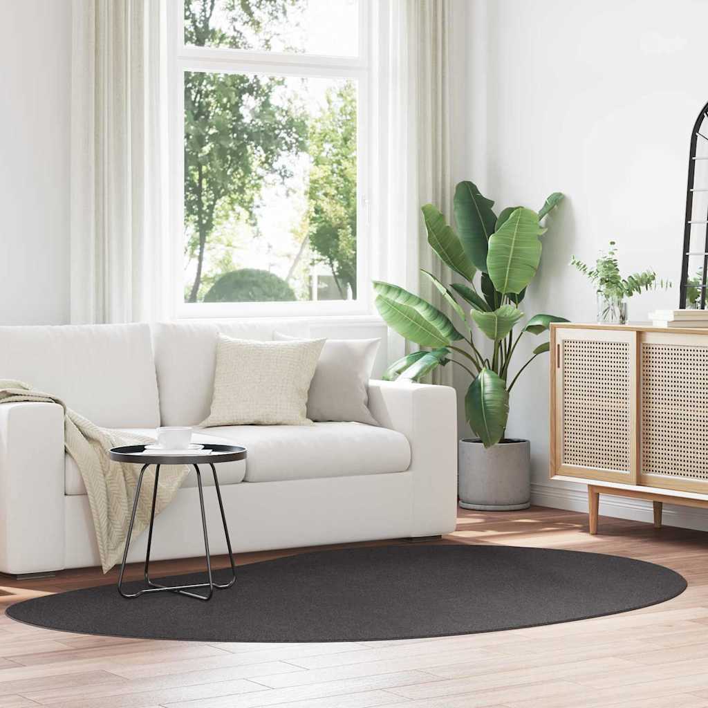 vidaXL Dywany pokojowe HUARTE Antracyt 160 x 230 cm Poliester
