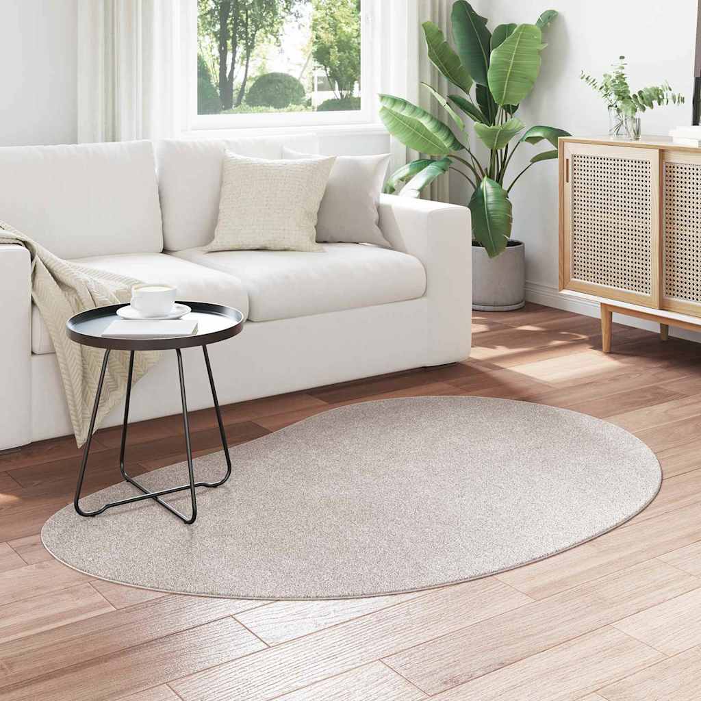 vidaXL Dywany pokojowe HUARTE piaskowy 120 x 170 cm Poliester