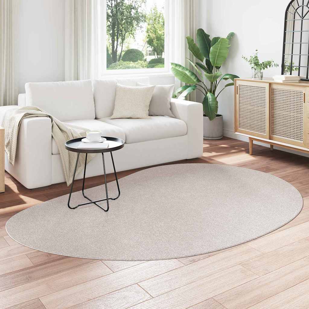 vidaXL Dywan HUARTE piaskowy 160 x 230 cm Poliester