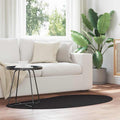 vidaXL Dywan HUARTE Czarny 80 x 150 cm Poliester