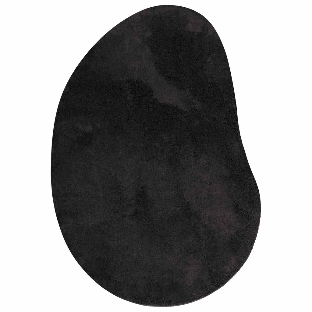 vidaXL Dywany pokojowe HUARTE Czarny 120 x 170 cm Poliester