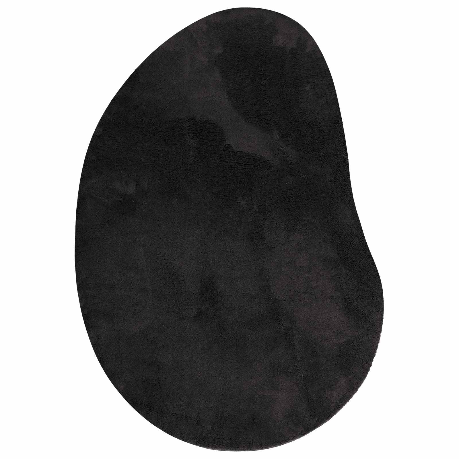 vidaXL Dywany pokojowe HUARTE Czarny 120 x 170 cm Poliester