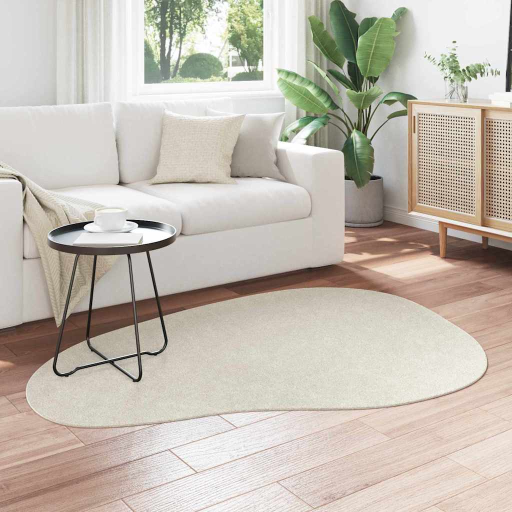 vidaXL Dywany pokojowe HUARTE Kremowy 120 x 170 cm Poliester