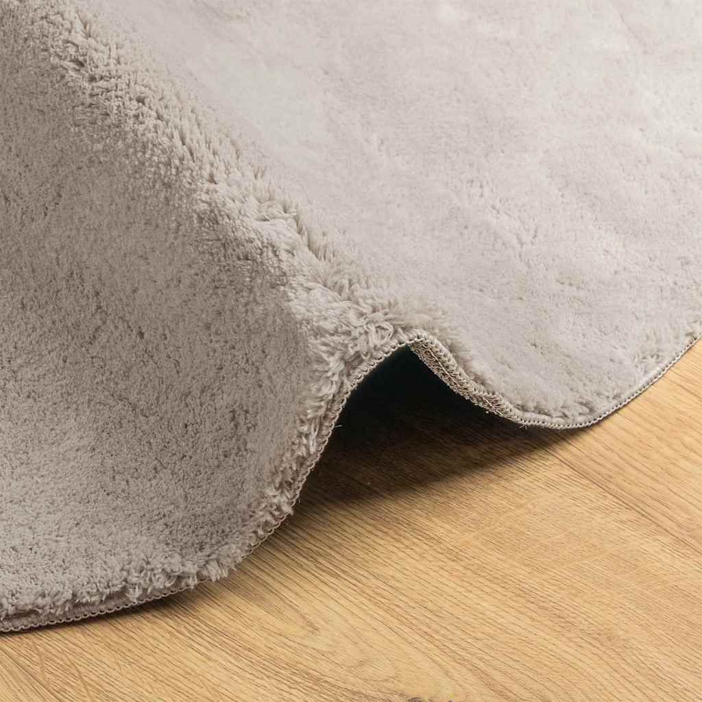 vidaXL Dywan HUARTE piaskowy 160 x 230 cm Poliester