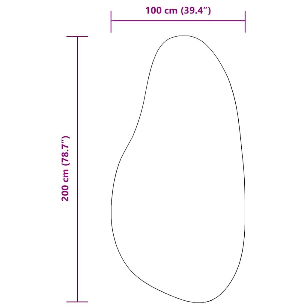 vidaXL Dywan HUARTE Leśnozielony 100 x 200 cm Poliester
