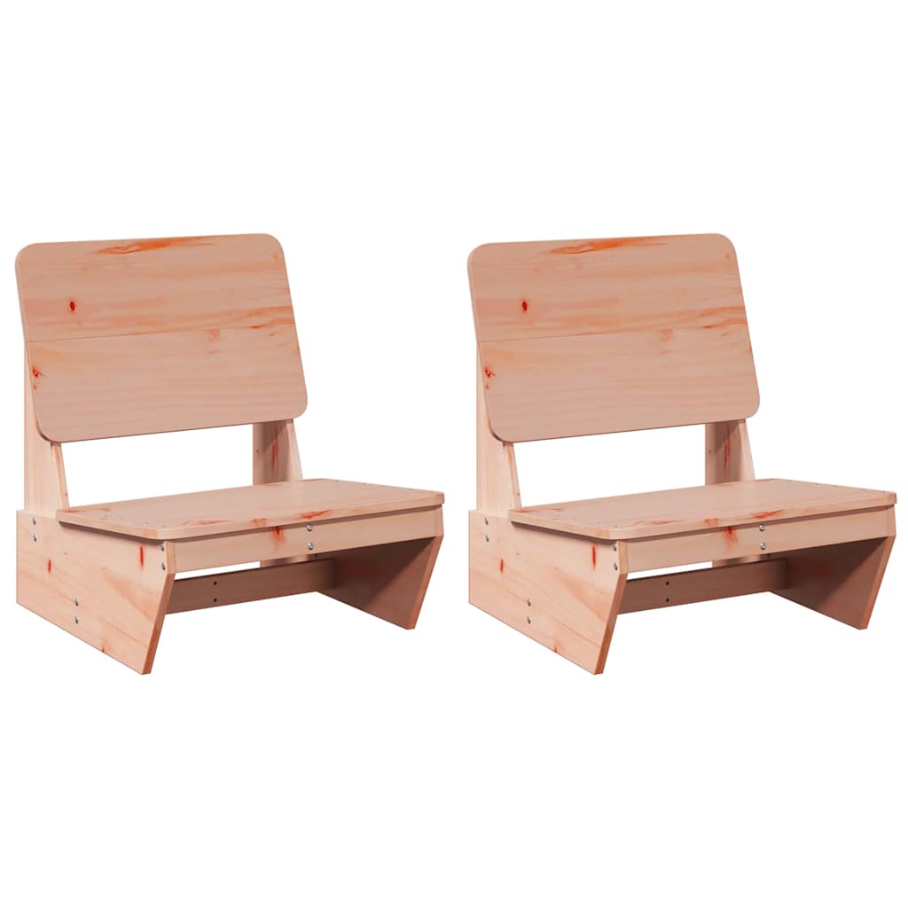 vidaXL Krzesła ogrodowe 2 szt. 60x64x70,5 cm Drewno lite Douglas