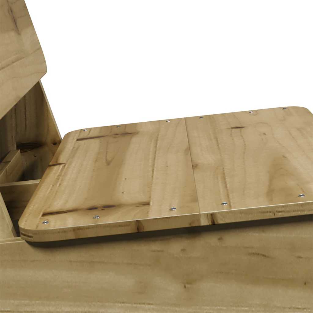 vidaXL Krzesła ogrodowe 2 szt. 60x64x70,5 cm Drewno impregnowane Sosna