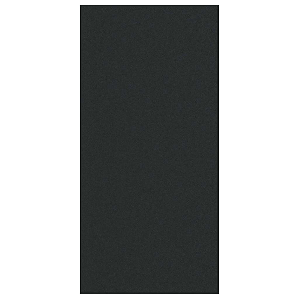 vidaXL Dywanik wejściowy Czarny 120 x 250 cm 100% poliamid
